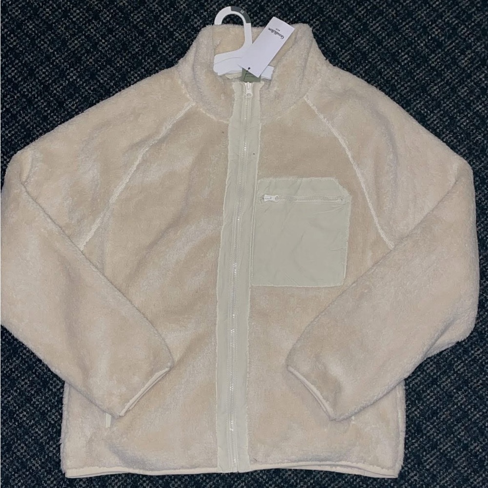 Goodfellow & Co Cream Lightweight Jacket